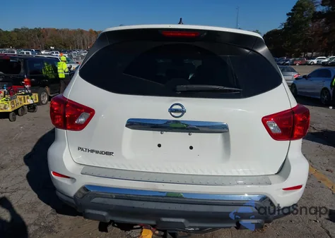 2017 Nissan Pathfinder S from USA, damaged, VIN 5N1DR2MM9HC620898